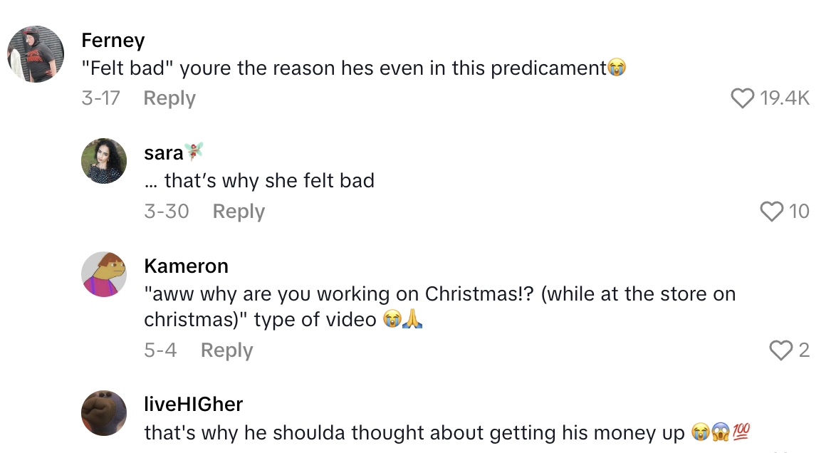 Screenshot 2025 06 29 at 10.49.42 AM A Home Depot Worker Had A Hard Time With A Cart Full Of Quikrete Bags.   I felt bad for this poor man that was helping.